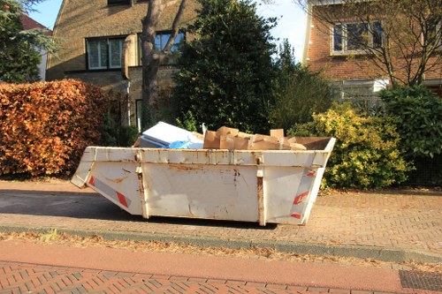 Hoxton waste clearance service handling construction debris